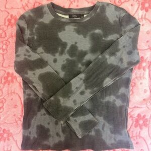 Gray Camo Tie Dye T-Shirt